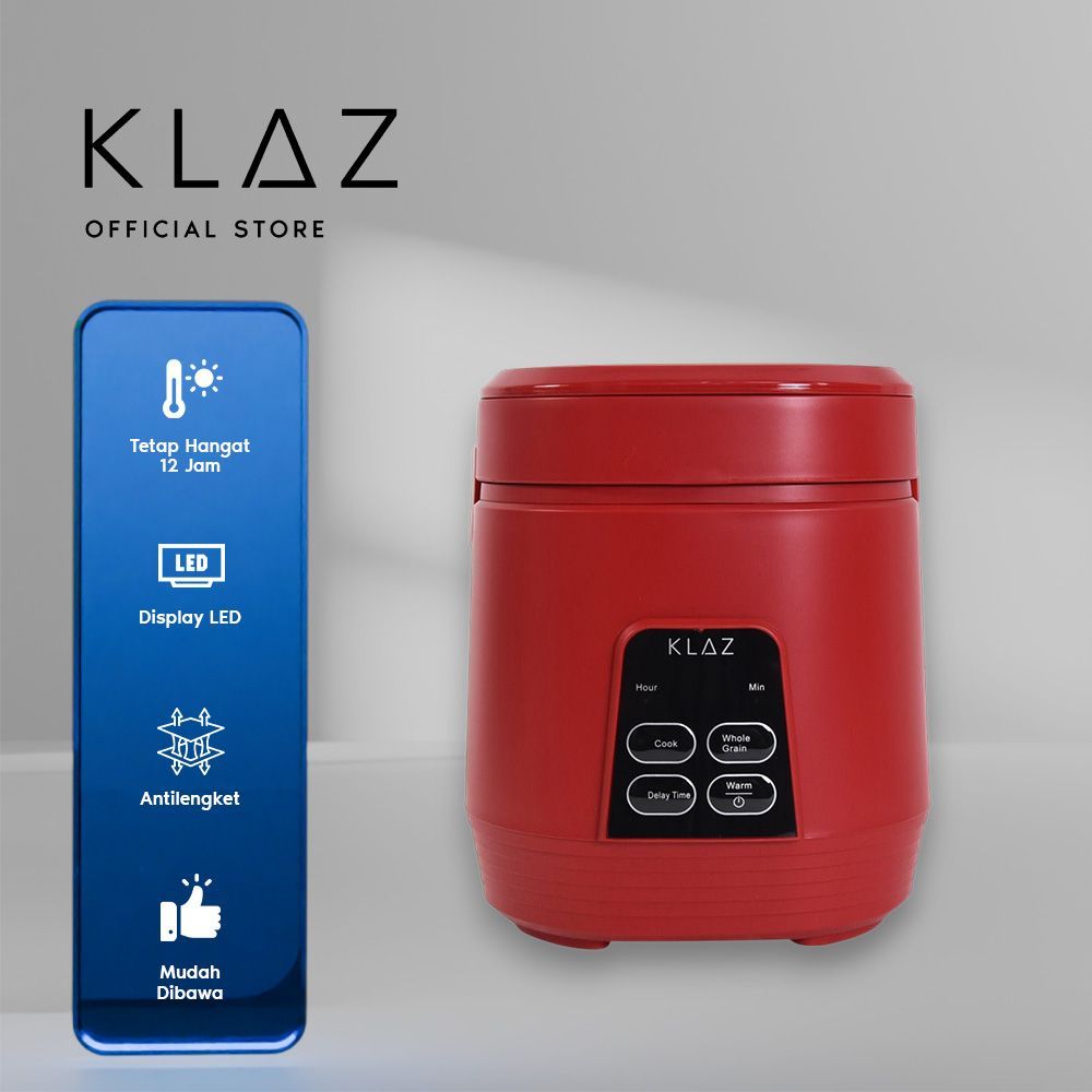 Klaz 300 ml Rice Cooker Digital Mini Magic Jar Magic Com Penanak Nasi Alat Masak Beras Elektronik Da