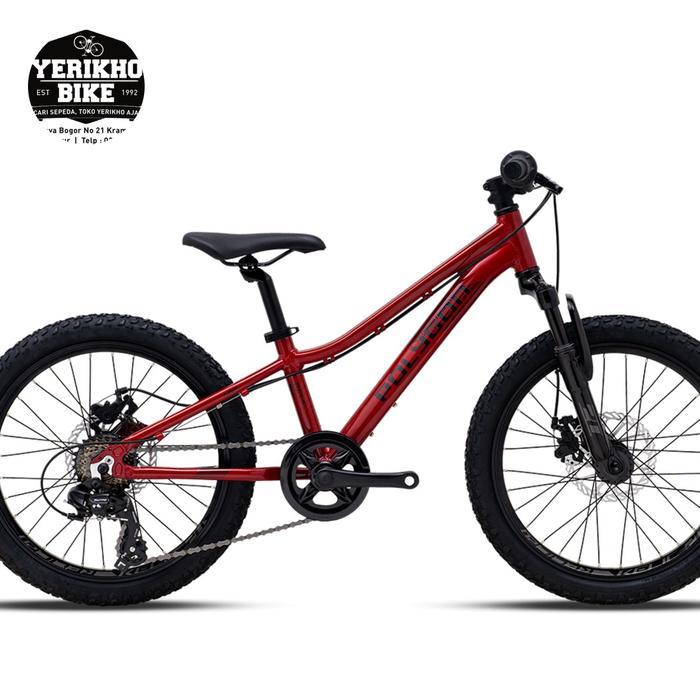 Sepeda BMX MTB 20 Polygon Relic - Merah