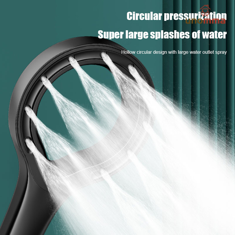 Pressurized Shower Head Hollow-out Shower Head Household Bathroom Shower Head