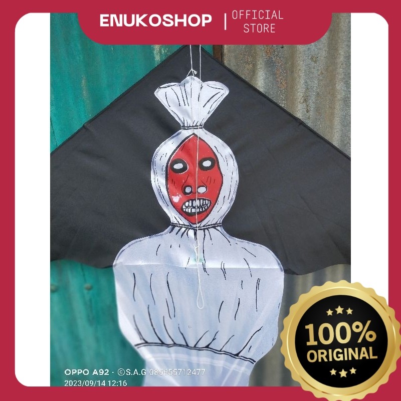 layangan kain / layangan hias / layangan pocong / layangan kuntilanak /SA