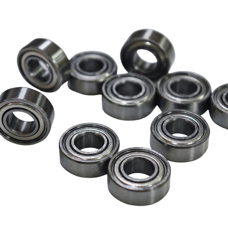 10 Buah Bantalan Bola Karet Tertutup MR115 2RS MR115ZZ 5x11x4mm Bantalan Miniatur Mobil RC Aksesoris