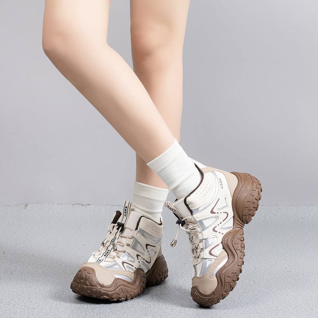 JAMIN MURAH Marelow® Camel Hi Black - Sepatu Wanita Boots Gunung Hiking Olahraga Outdoor(BISA LANGSU