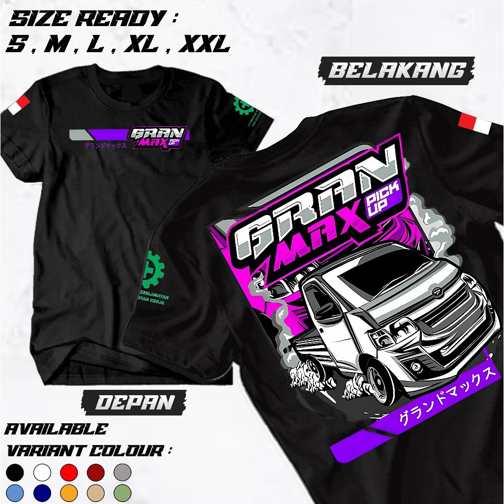 Kaos Driver Muda (Grand Max Pick UP) - Kaos Distro Premium - Kaos Pria Wanita - Kekinian - Kaos