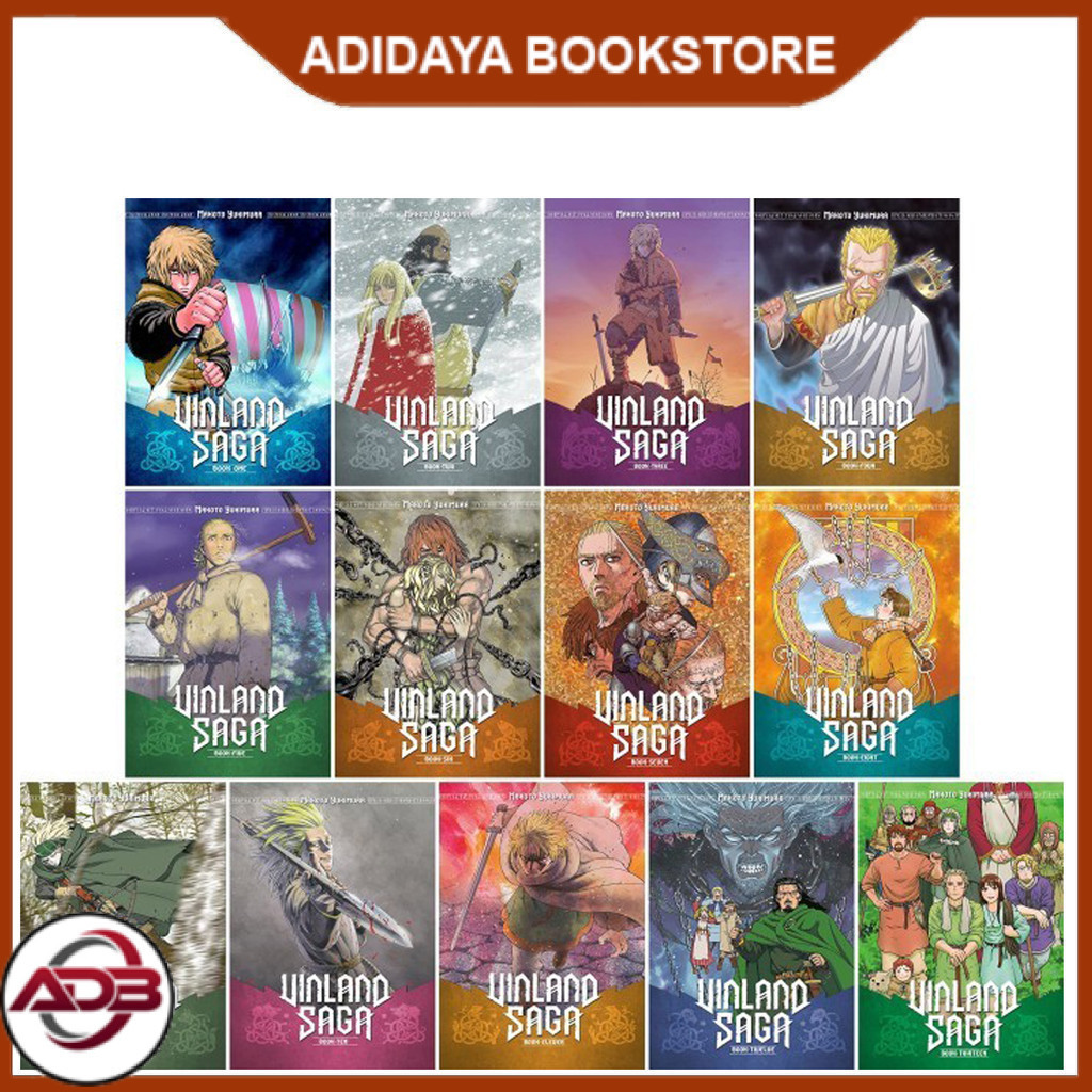 Vinland Saga manga Vol. 1-13 (English)