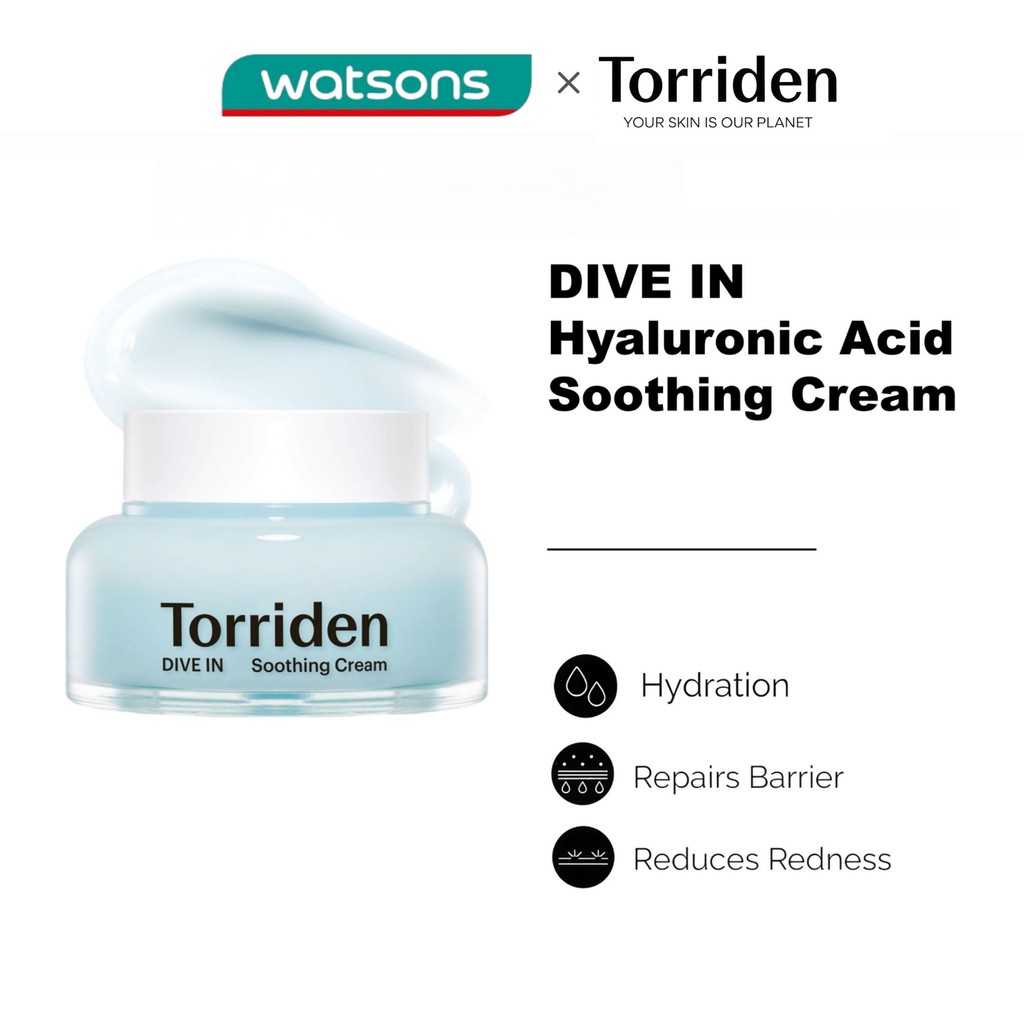 Torriden DIVE-IN Soothing Cream - 100ml