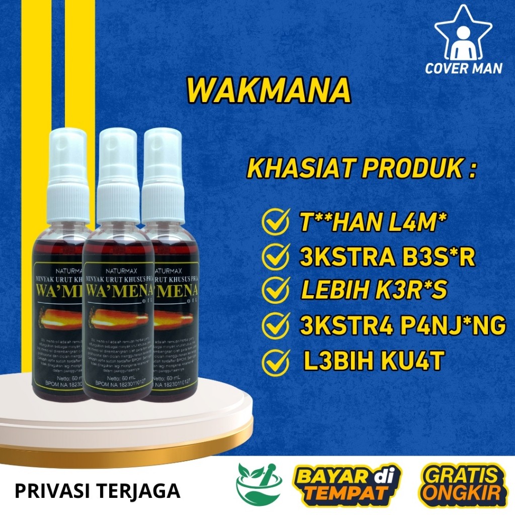 Minyak Urut Wakmana  Minyak Oles Minyak Pijat Original Wamena