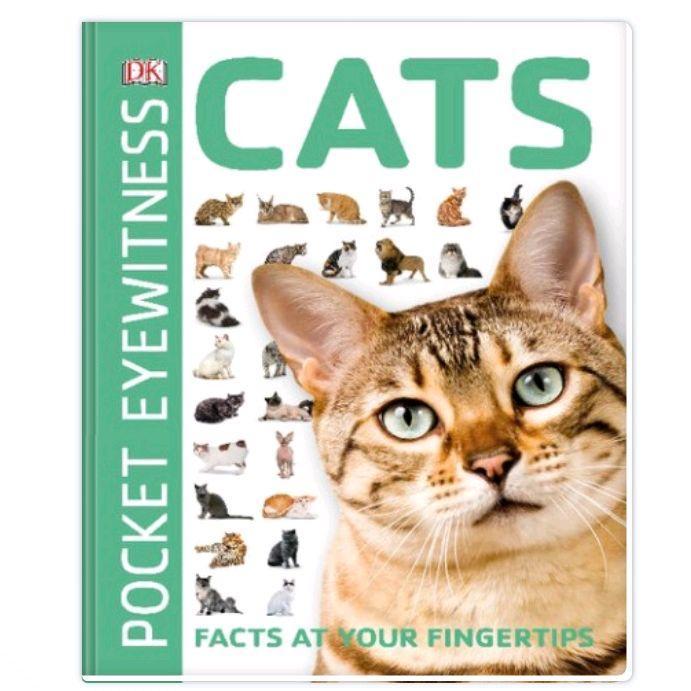 BUKU Pocket Eyewitness Cats: Facts at Your Fingertips  FULL COLOUR - ISI HITAM PUTIH