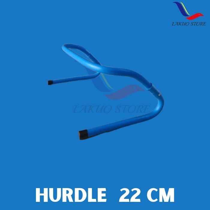 HURDLE LIPAT OLAHRAGA / ALAT LOMPAT LOMPAT / HURDLE SEPAK BOLA - Biru 22 cm, 1 pcs