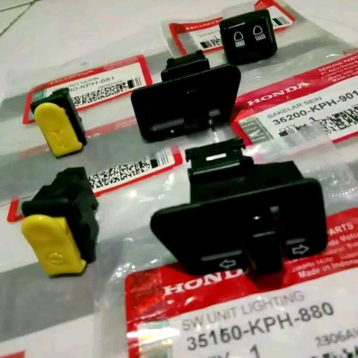 Set Tombol Saklar Vario 110 Beat Karbu Supra Fit New Kharisma (KPH) + Supra X125 Lama Karbu Motor Mo