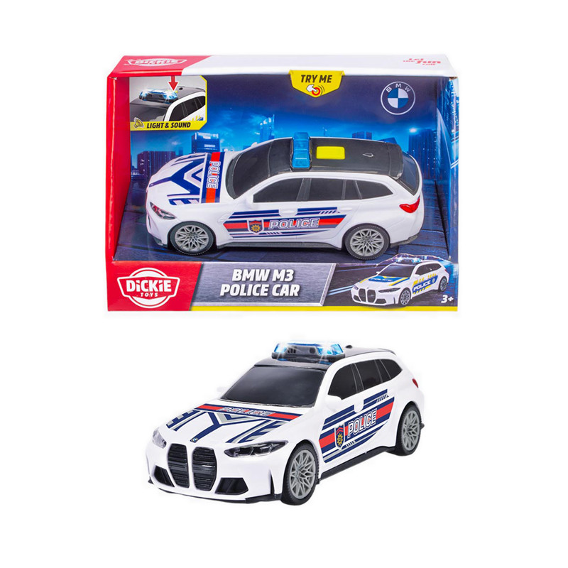 Dickie Toys Bmw M3 Police Car