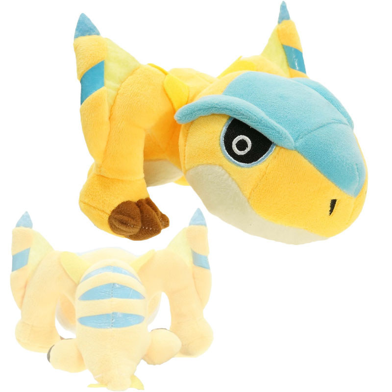 In Stock Monster Hunter Wilds Tigrex Plush Toys Anime Figure 22cm Cute Tigrex Freedom Plush Doll Cus