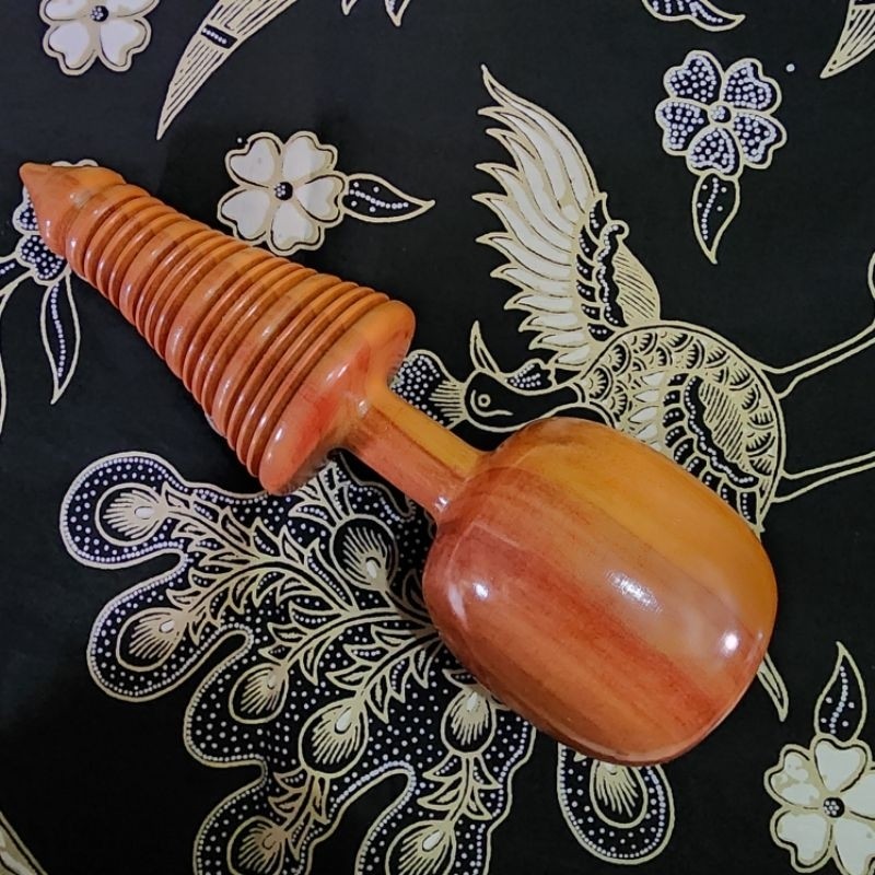 CEMPOLO WAYANG / DODOK KOTAK WAYANG KULIT / DALANG WAYANG KAYU SAWO Besar