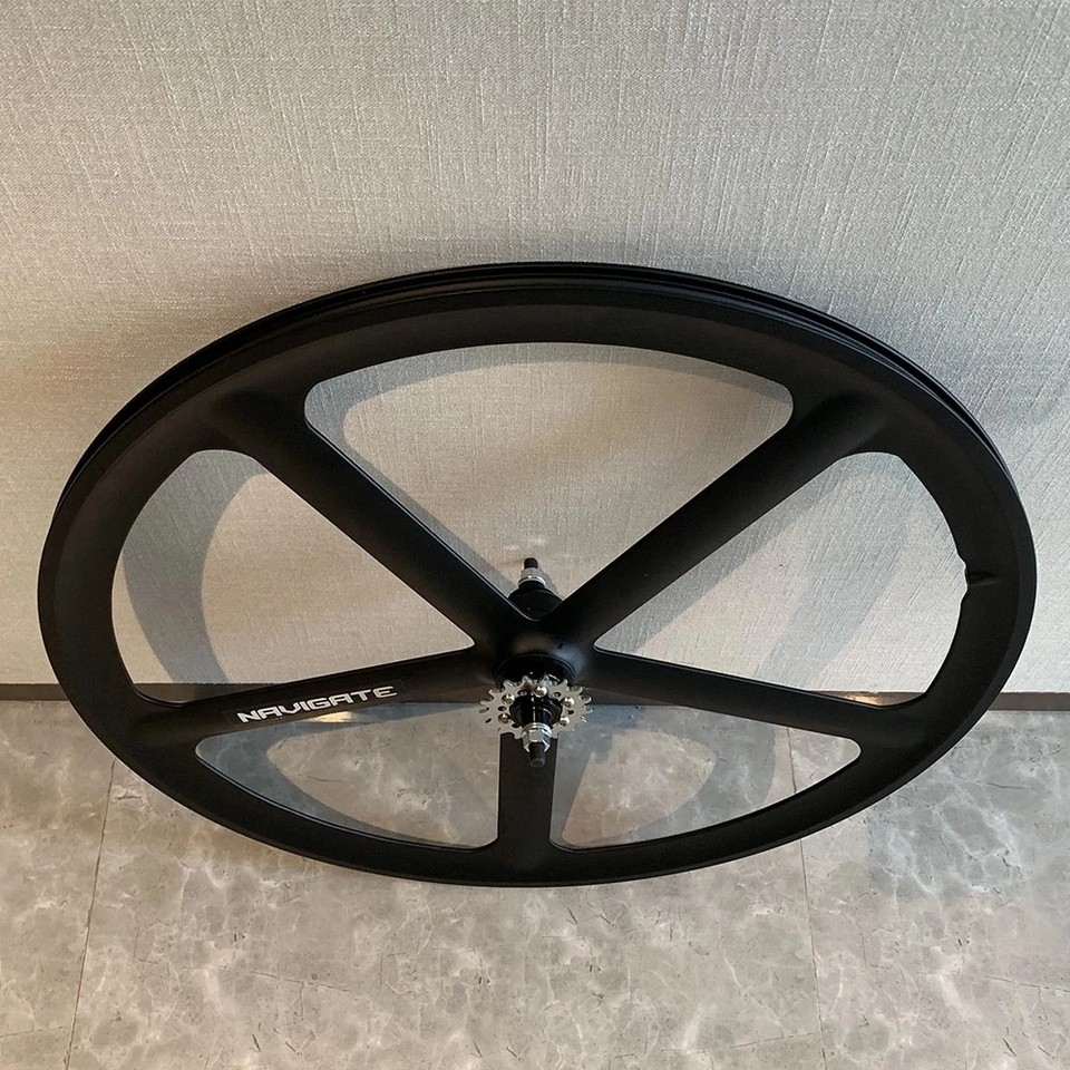 700C Bicycle Wheel Magnesium Alloy Wheelset Fixie Bike Front Rear Fixed Gear Rim Single Speed Track 