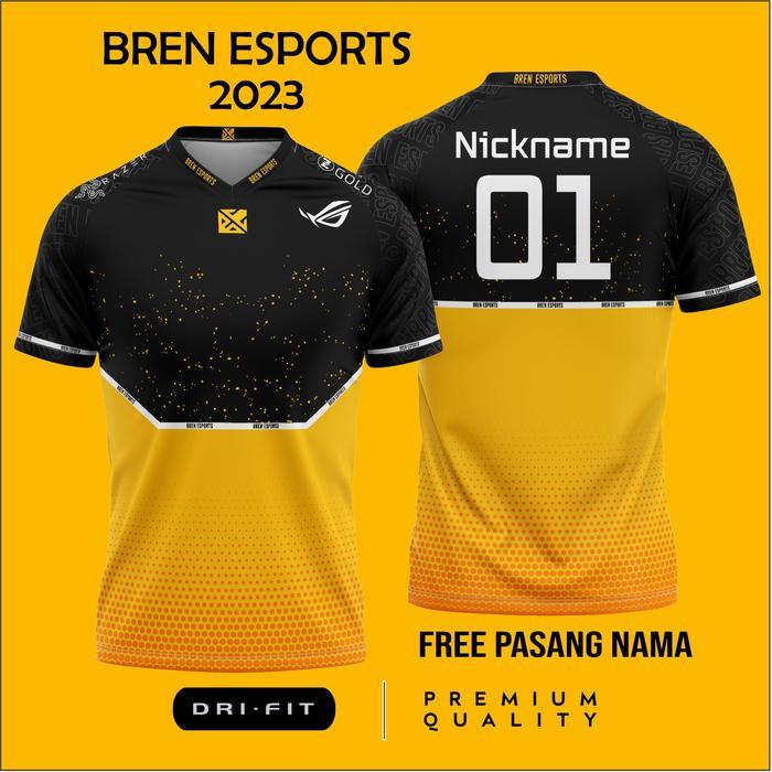 JERSEY GAMING BREN ESPORTS 2023 - XXS
