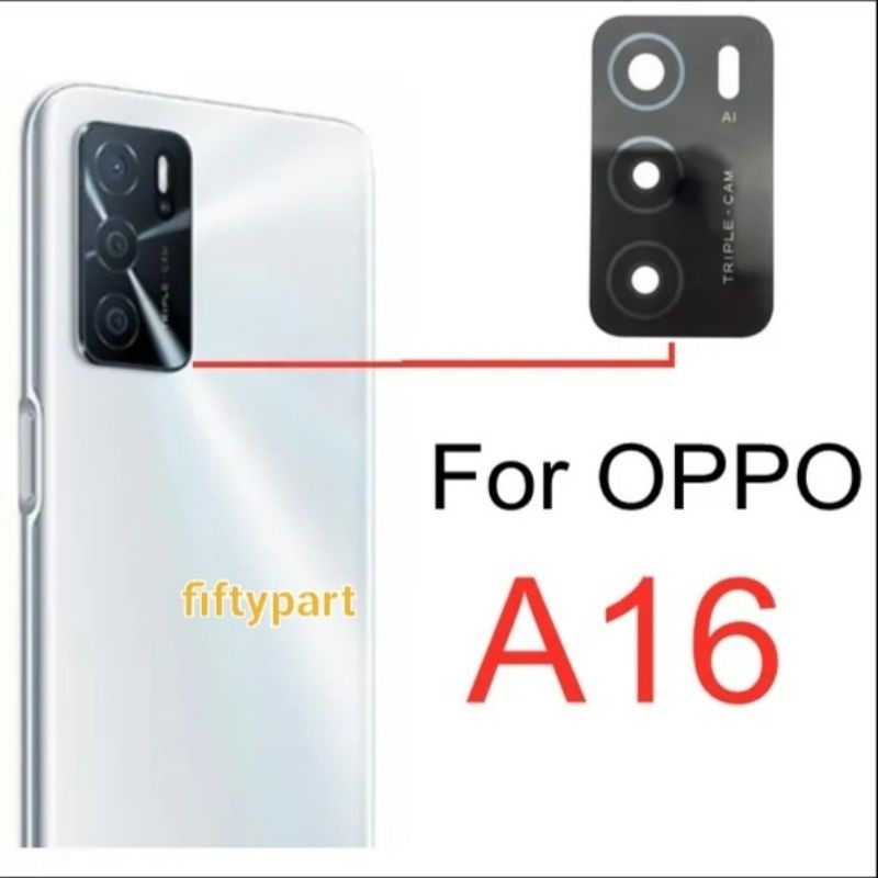 Kaca Kamera Oppo A16 Original Baru Berkualitas