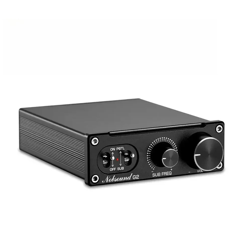 Douk Auo HiFi G2 Subwoofer  FullFrequency Mono Channel  Mini Bass Auo Amp gital Power Amplifier 100W