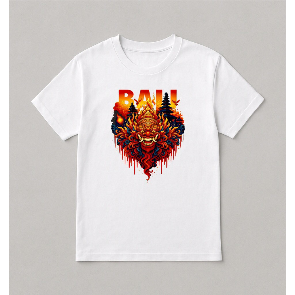 KAOS Oleh oleh BALI Barong , Kaos Bali , kaos barong bali , Kaos Pulau Dewata , Kaos Souvernir bali 