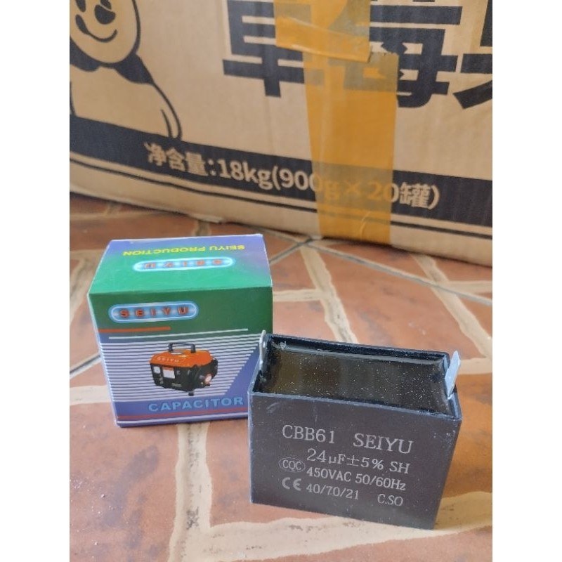 CAPASITOR MESIN GENSET 24uf KAPASITOR GENSET BEST SELLER