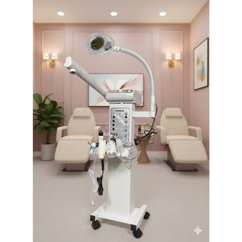 10in1 FACIAL STANDING BASIC FACIAL LENGKAP / ALAT SALON KLINIK KECANTIKAN