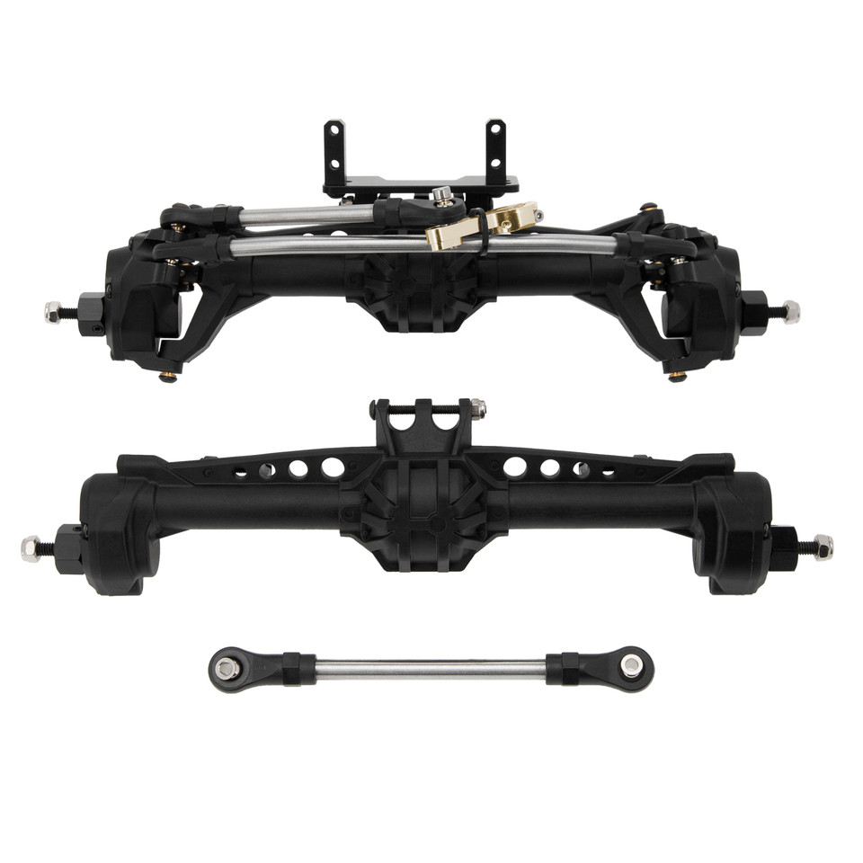 MEUS RACING SCX10 Nylon Axles Front & Rear Portal Axles for Axial SCX10 SCX10 II 1/10 RC Crawler Upg