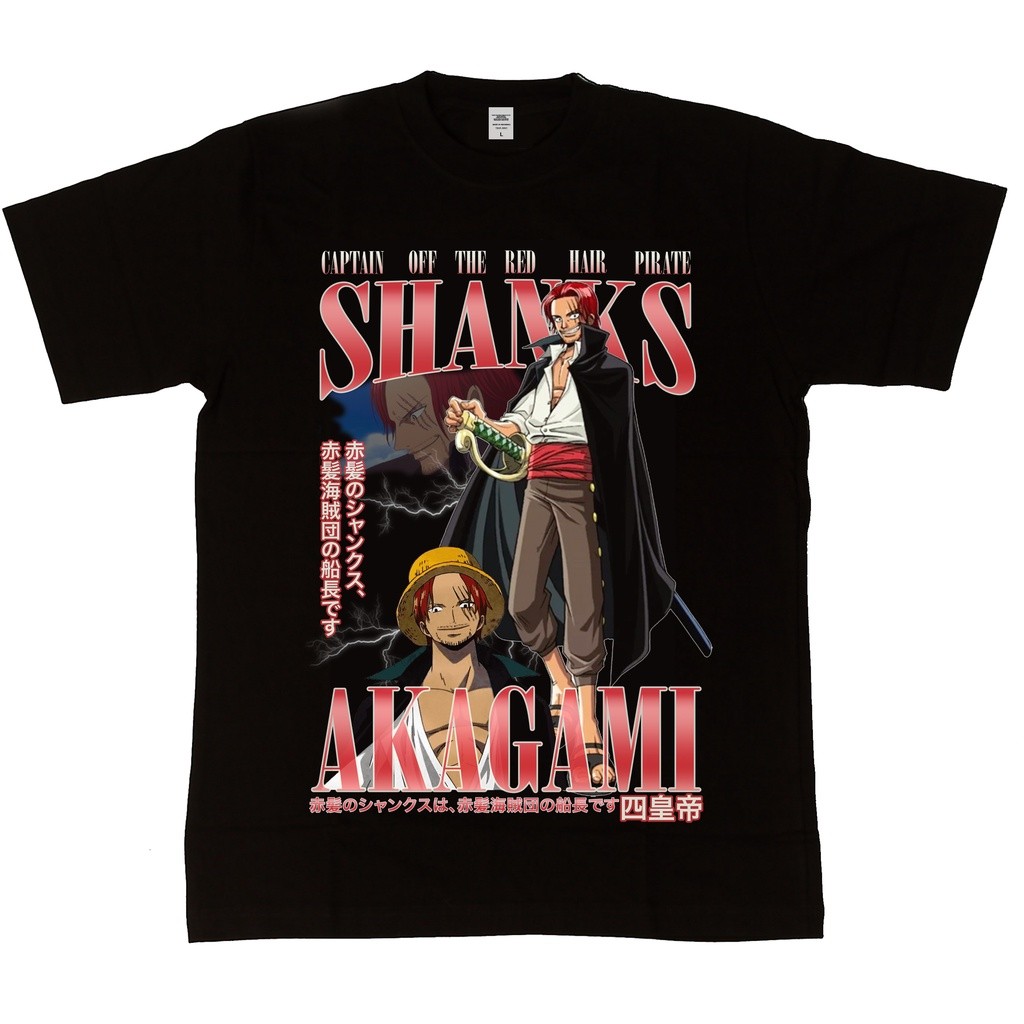 HOT Animood - Tshirt Shanks Akagami One Piece Homage Series
