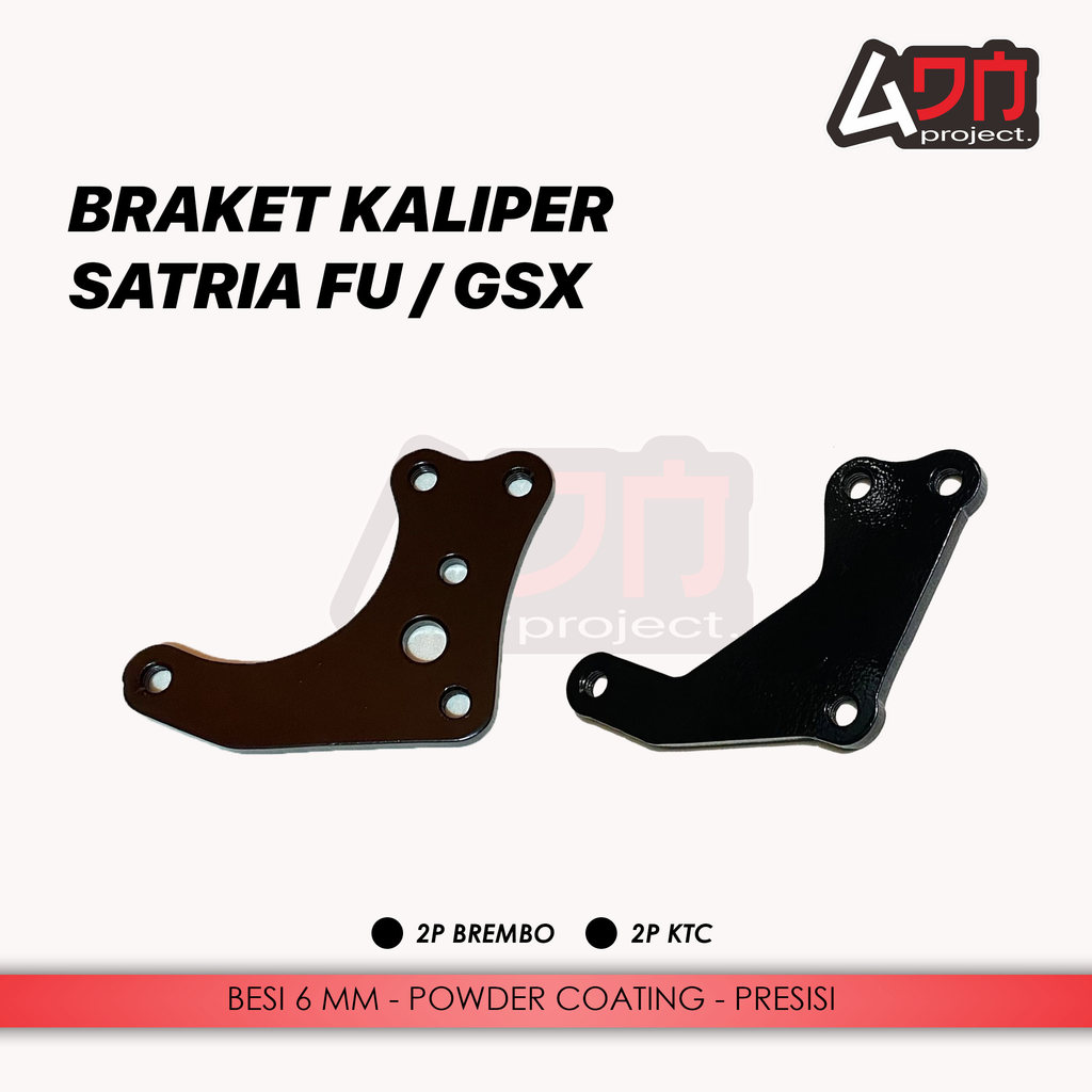 Braket Kaliper Brembo 2p 4p Satria FU GSX 150 300 320