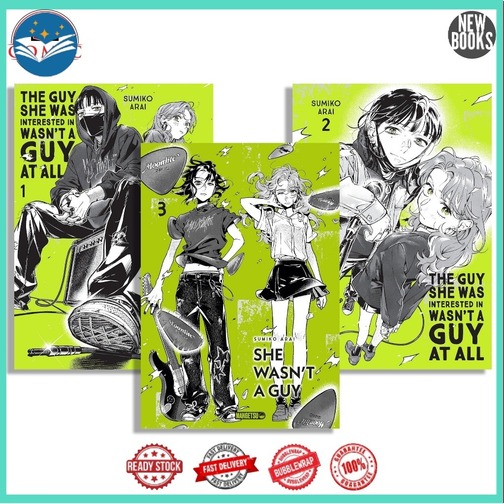 The Guy She Was Interested In Wasn't a Guy at All (3 book series) (Manga)
