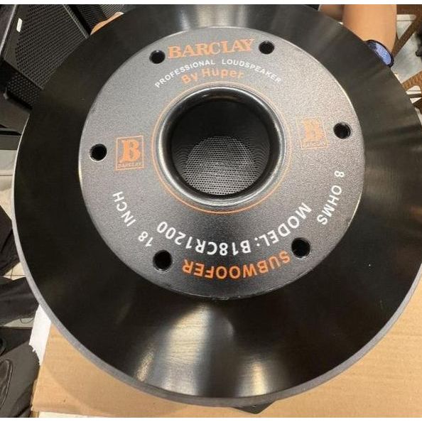 Speaker Komponen Barclay by Huper B18CR1200 / b18 cr1200 18 Inch