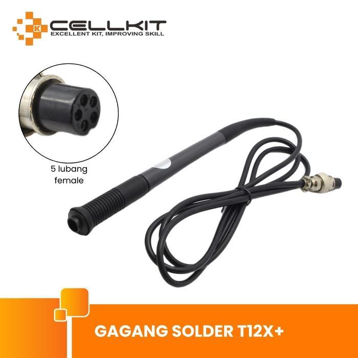 Velvet.Dreams CELLKIT Solder Station Solder Premium T12X+ ORI - Gagang T12X+ TERLARIS