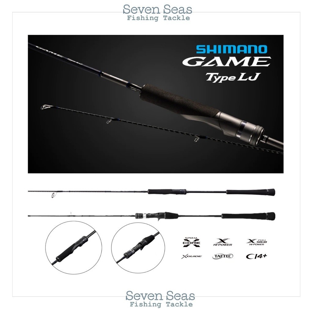 Shimano Game Type J & LJ Jigging & Light Jigging Rod Joran Pancing