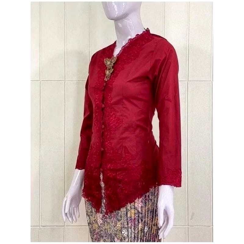 ATASAN KEBAYA ENCIM KARTINI ( FREE HIJAB )| KEBAYA MODERN | KEBAYA WISUDA | KEBAYA PESTA | KEBAYA KE