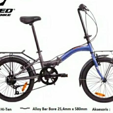 SEPEDA LIPAT UNITED STYLO 20 INCH BESTSELLER PREMIUM QUALITY/ FOLDING