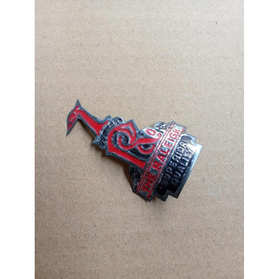 Emblem Sepeda Onthel Merk Raleigh vintage old