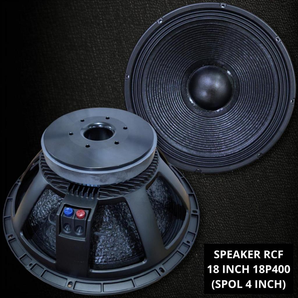 Speaker RCF 18 inch L18P400 Hitam / Spk Komponen RCF 18" L 18P400 Black