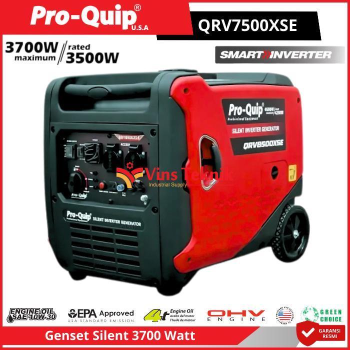 ProQuip QRV7500XSE Mesin Genset Silent Genset Bensin Generator Genset Portable 3700Watt QRV 7500 QRV