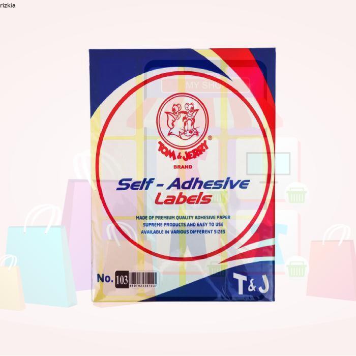 Label     Tom     and     Jerry     Tom&Jerry Stiker Note - 103 rizkia