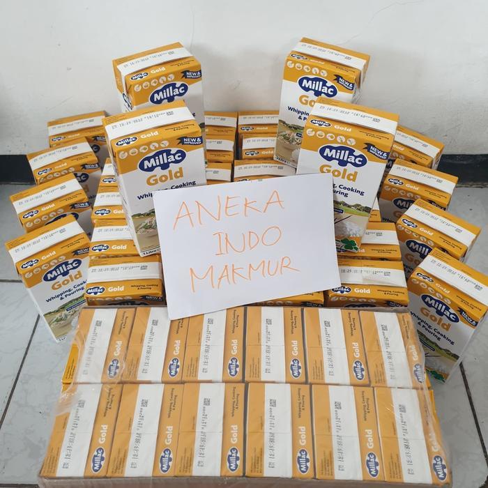 MILLAC GOLD Whip Whipping Whipped Cream 1 Liter TERMURAH