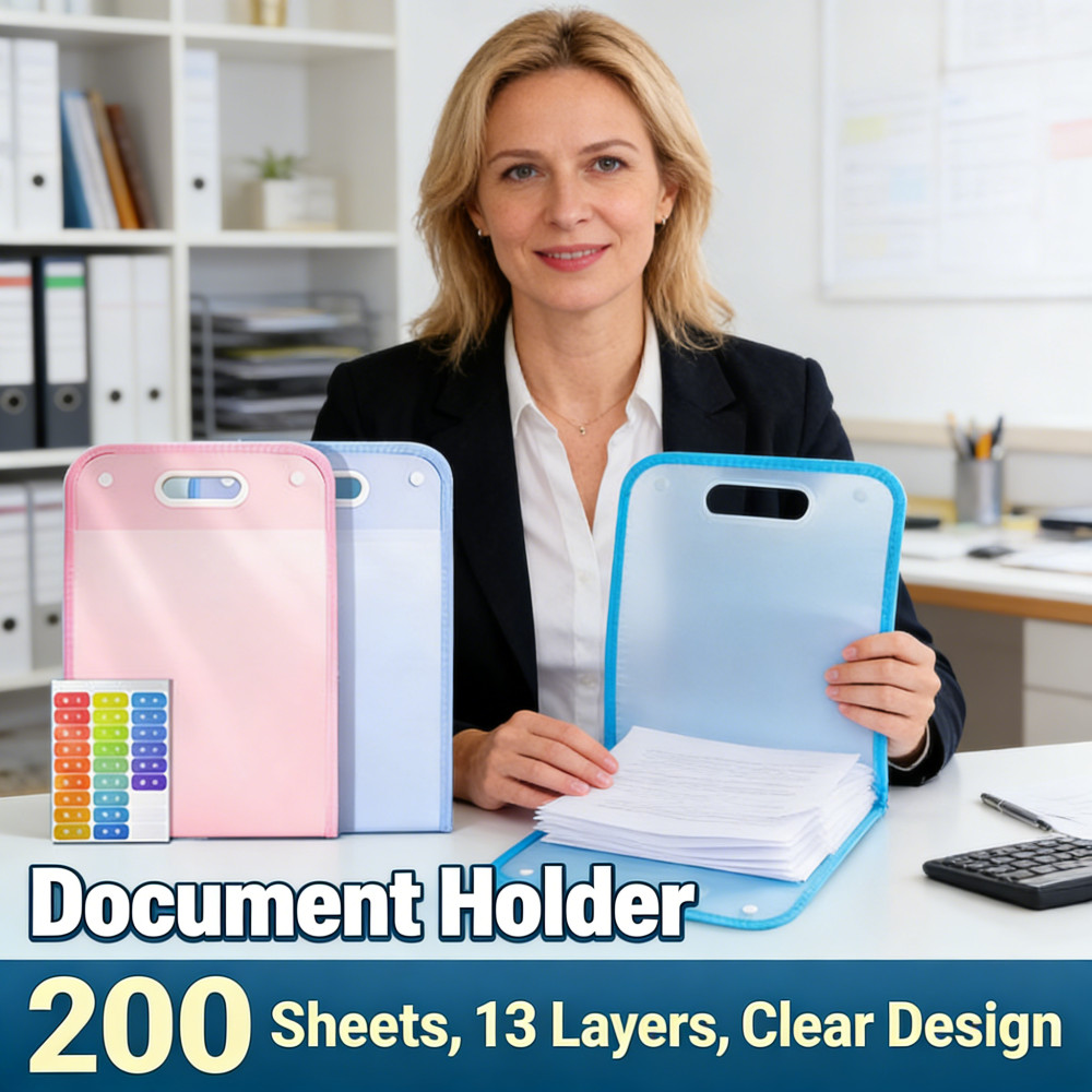 Handle File Tas Map Document | Tas File Akordeon Holder Clear File Map Document Tas | Organizer File