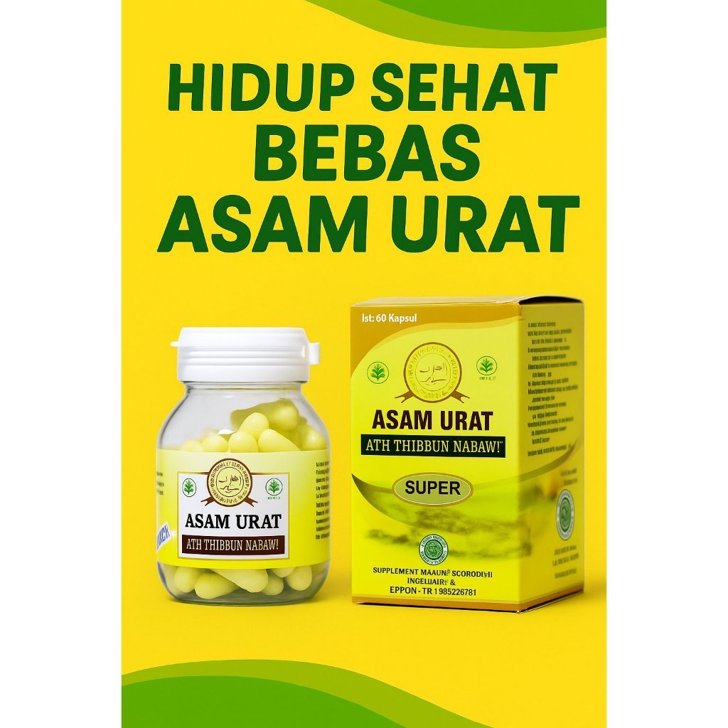 ATH THIBBUN NABAWI Obat Asam Urat Super Ath Thibbun Nabawi Original Insyaallah Ampuh OBAT ASAM URAT 