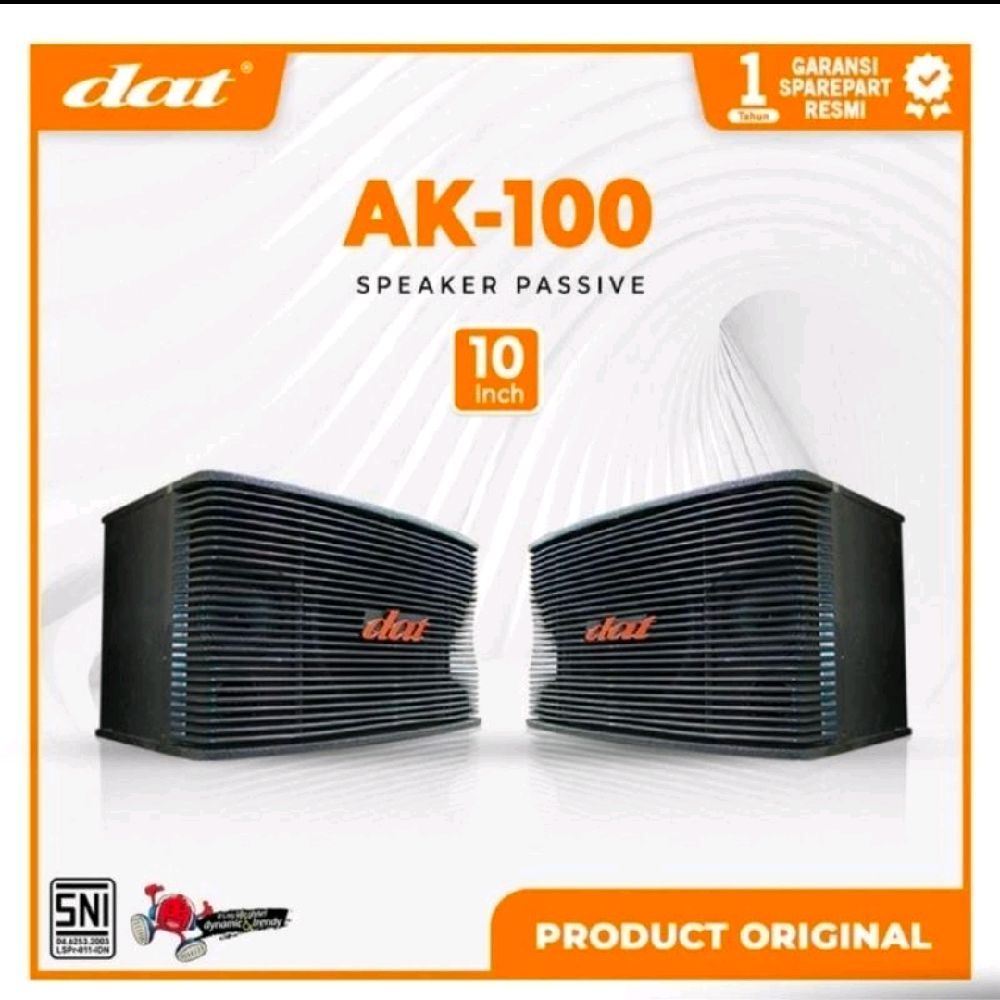 Speaker Pasif DAT AK100 10 Inch