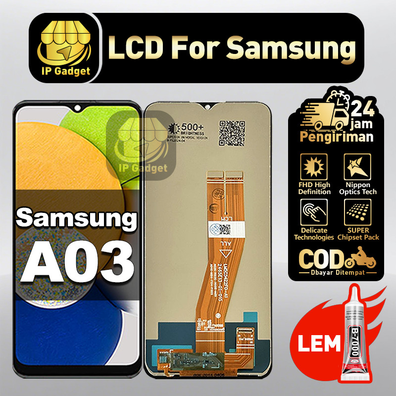 LCD SAMSUNG A03 Fullset LCD HP Touchscreen Layar Sentuh Touch Screen COD
