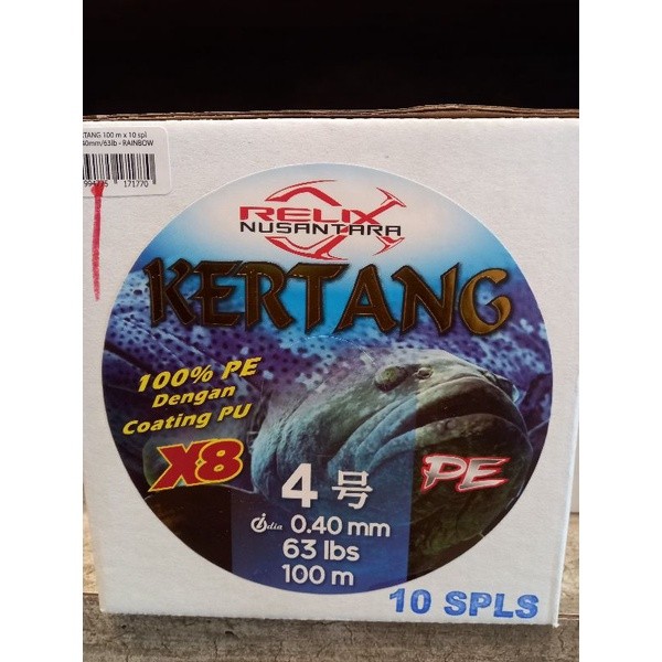 Relix Nusantara Kertang 100m Pe 4 Rainbow