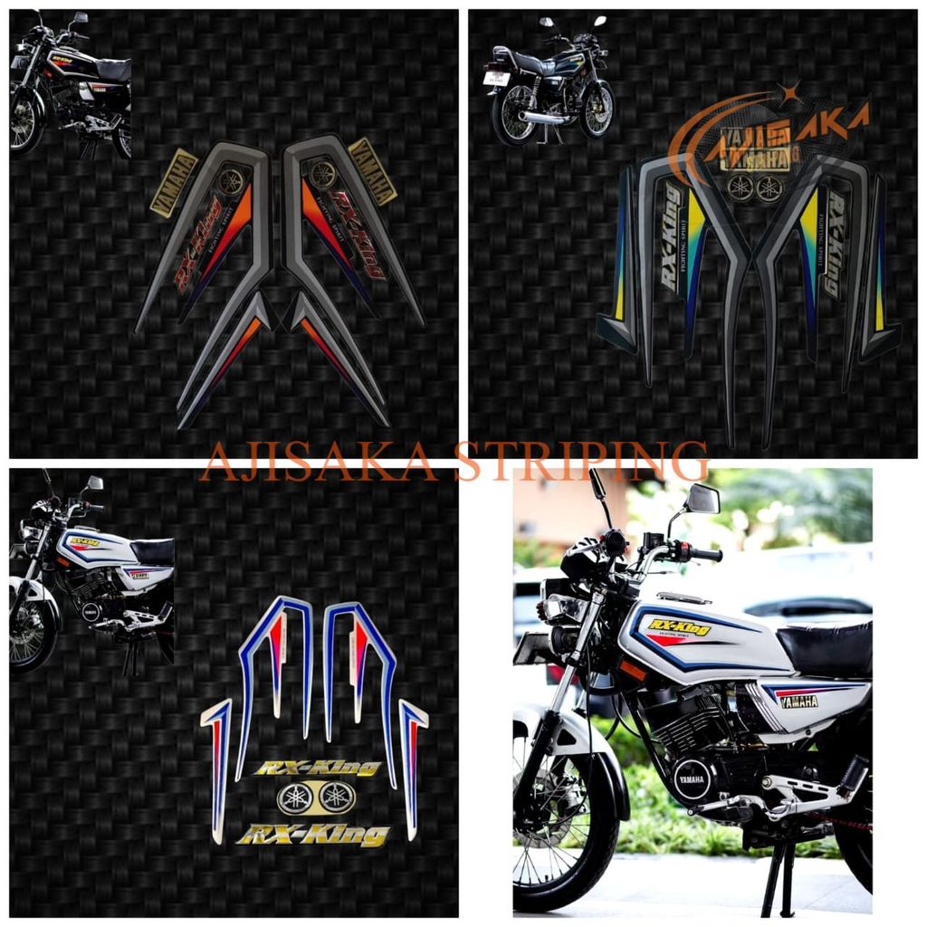 Striping Stiker Yamaha RX KING 2001 PREMIUM ORIGINAL QUALITY Berkualitas