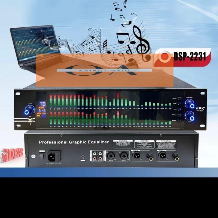 Equaliser Digital vpk dsp 2231 Original Equalizer VPK DSP 2231 # JAMI
