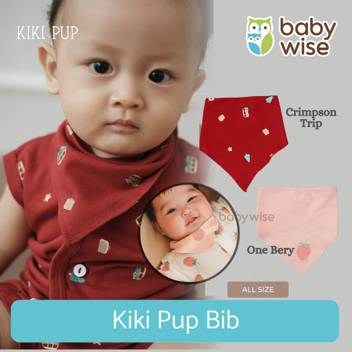 Kiki Pup Bib - Celemek Bayi
