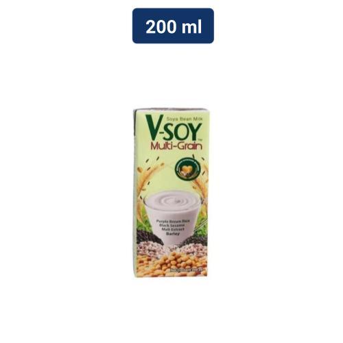 V-SOY UHT Multi Grain Soy Milk 200ml