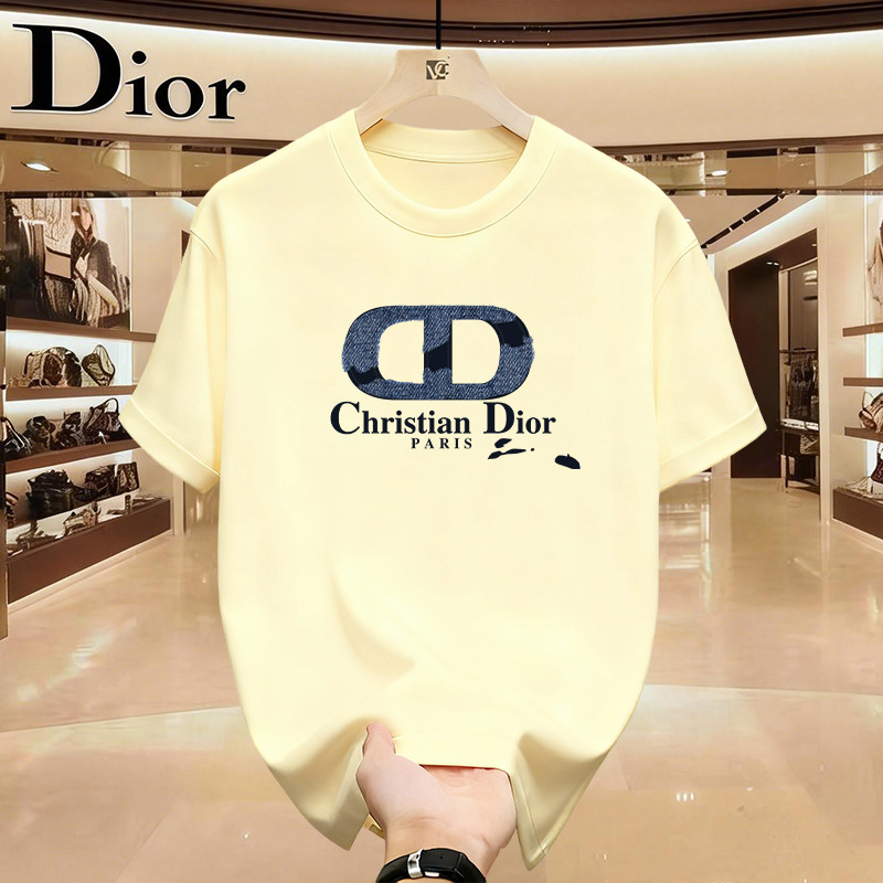 kaos pria Kaos Distro Pria DIOR kaos polos T-shirt Lengan pendek kaos distro kaos pria distro origin