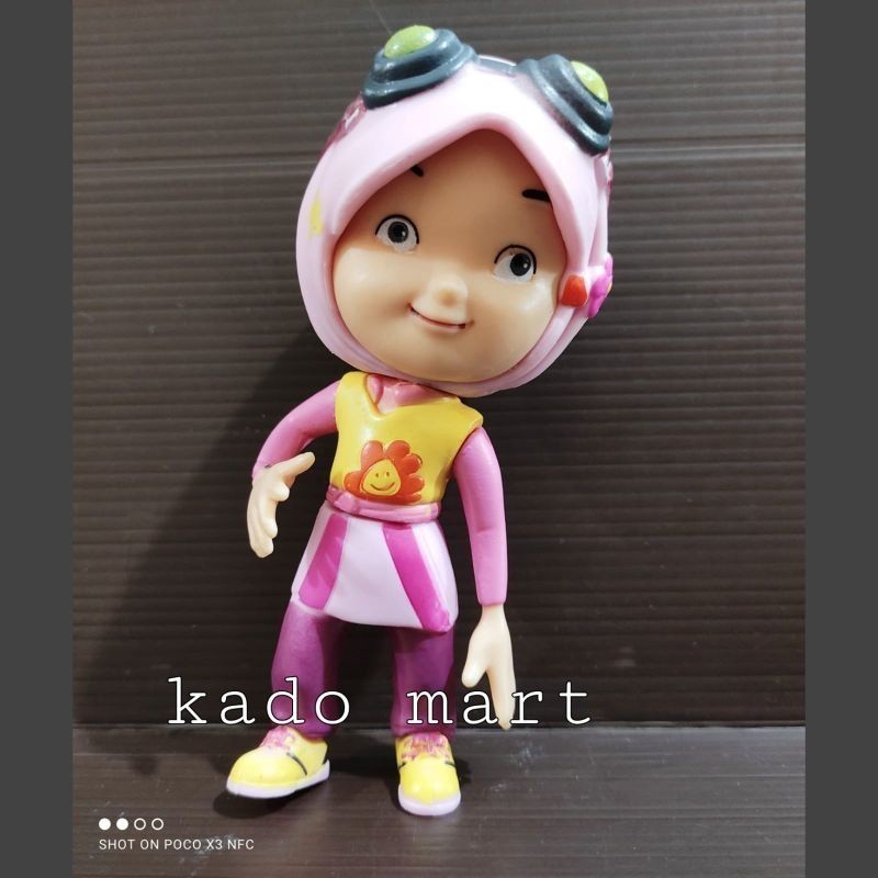 figure boboiboy yaya hiasan mainan topper kue