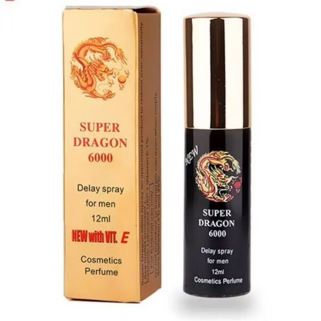 Super Dragon 6000 Delay Spray For Men 12ml Original