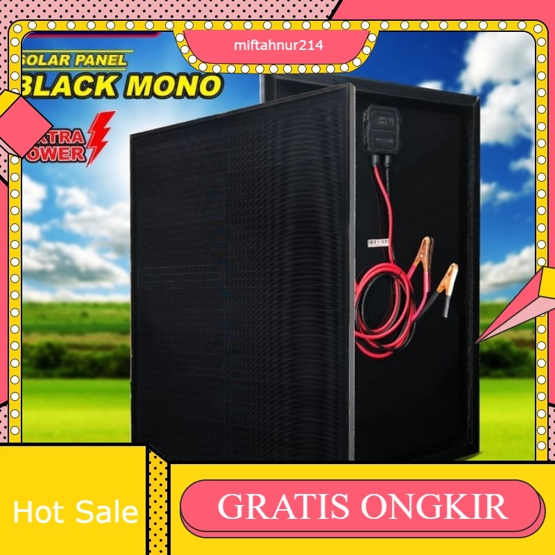 Solar Panel Solar Cell Panel Surya 20wp Monocrystalline 20 Wp Mono